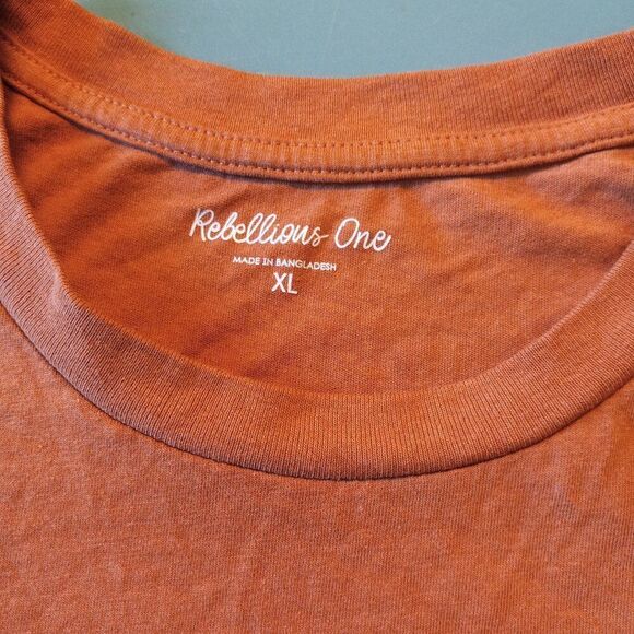 Rebellious One Womens XLCotton Blend Floral Short sleeve T-shirt Cottagecore - Picture 4 of 8